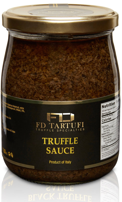 FD Tartufi Black Truffle Slices Black Truffle Sauce