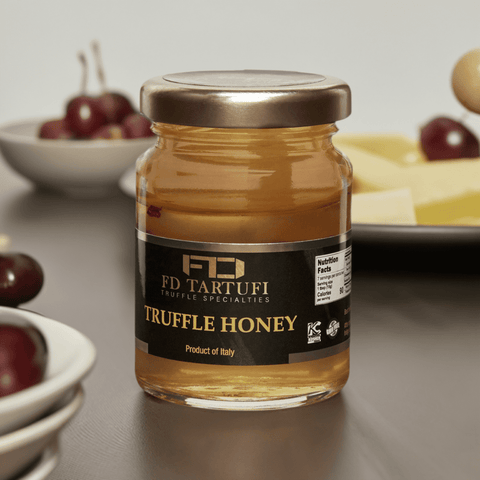 FD Tartufi White Truffle Acacia Honey (100ml) 3.4fl oz - M Fresco, Inc 