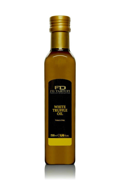 FD Tartufi White Truffle Oil (250ml) 8.5fl oz - M Fresco, Inc 