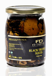 FD Tartufi Black Truffle Slices Carpaccio (500g) 17.63oz - M Fresco, Inc 